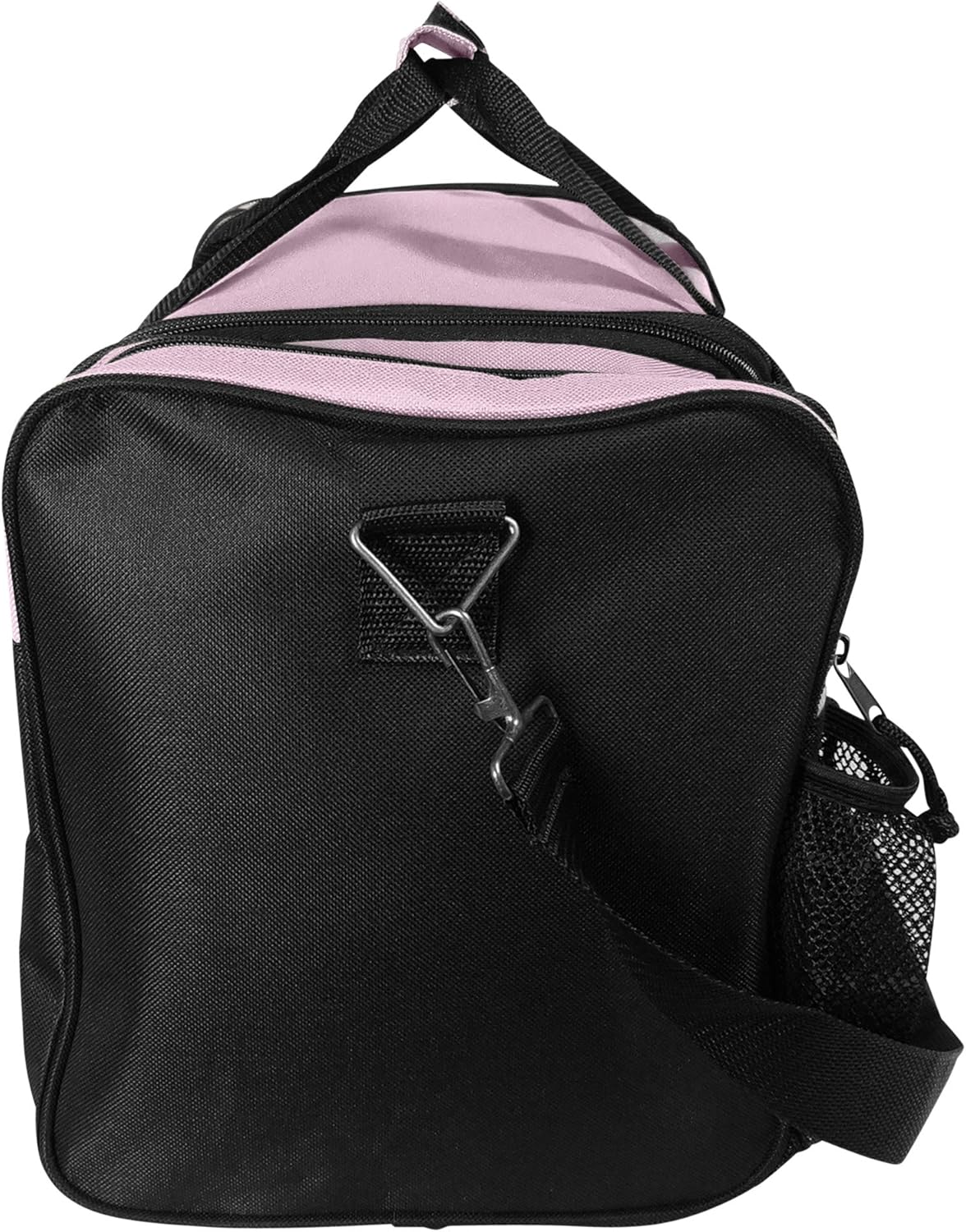 17" Duffle Bag Dual Front Mesh Pockets (Black Gold Gray Dark Green Navy Blue Maroon Royal Blue Orange Pink Purple Red White