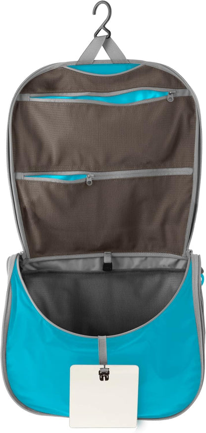 Large Hanging Toiletry Bag, Travel Organizer for Men and Women, HighRise Grey