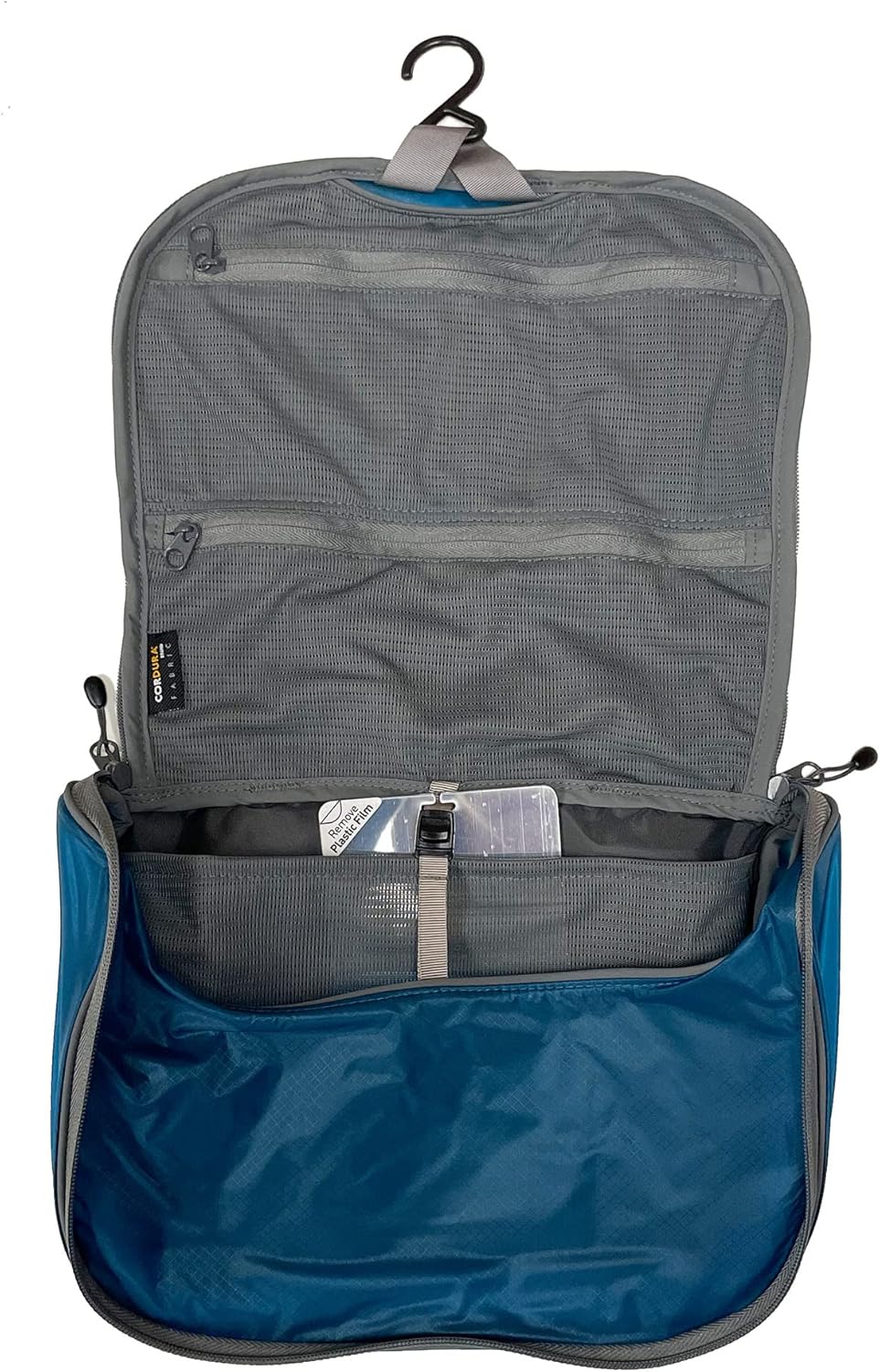 Large Hanging Toiletry Bag, Travel Organizer for Men and Women, HighRise Grey