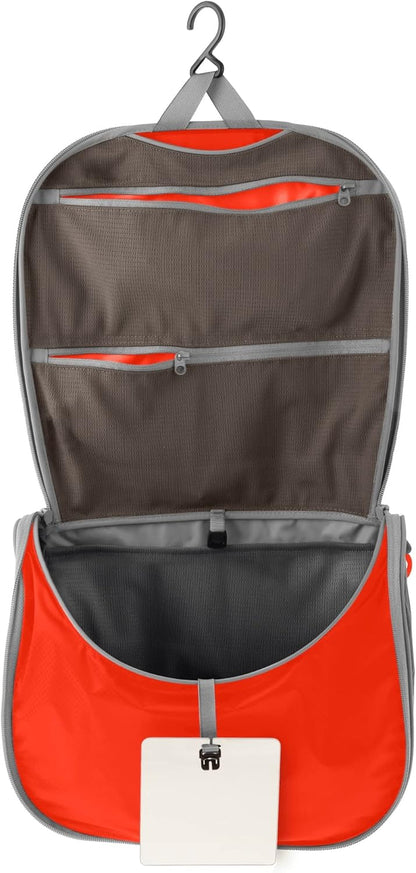 Large Hanging Toiletry Bag, Travel Organizer for Men and Women, HighRise Grey