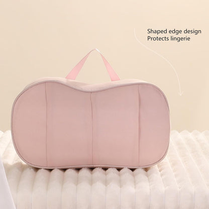 Portable Multi-Compartment Bras Underwear Holder Breathable Fabric Travel with Foldable Design Holiday Accessories Bra Storage Organizers