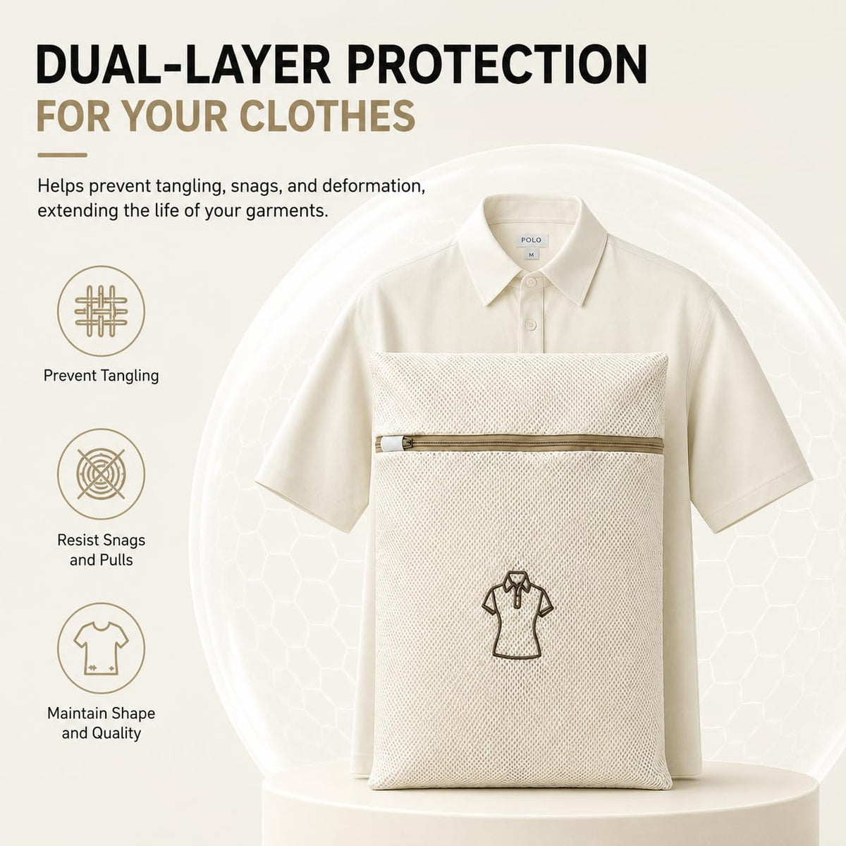 (2Pcs) high-end zipper mesh laundry bag, travel storage and finishing bag, to protect your exquisite clothes, suitable for jackets, underwear, tights, etc. (Pink, Shell bra)