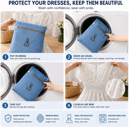 (2Pcs) high-end zipper mesh laundry bag, travel storage and finishing bag, to protect your exquisite clothes, suitable for jackets, underwear, tights, etc. (Pink, Shell bra)