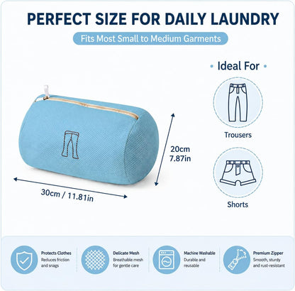 (2Pcs) high-end zipper mesh laundry bag, travel storage and finishing bag, to protect your exquisite clothes, suitable for jackets, underwear, tights, etc. (Pink, Shell bra)