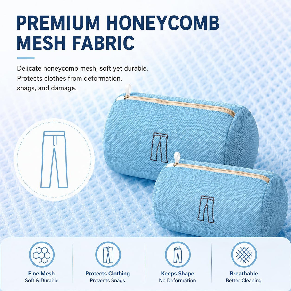 (2Pcs) high-end zipper mesh laundry bag, travel storage and finishing bag, to protect your exquisite clothes, suitable for jackets, underwear, tights, etc. (Pink, Shell bra)