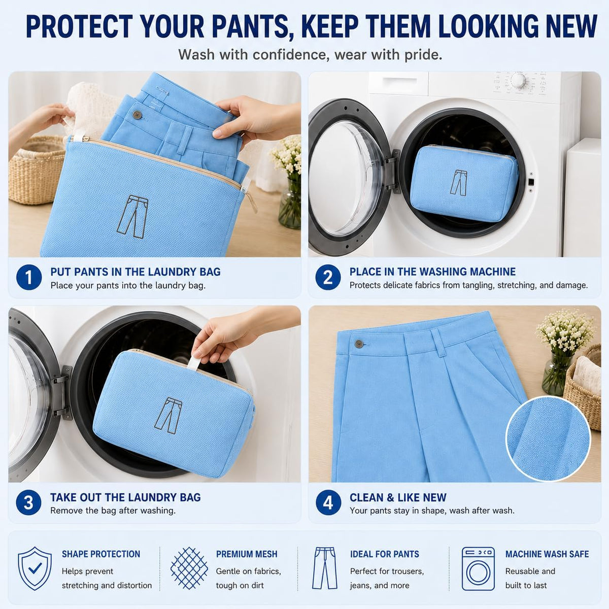 (2Pcs) high-end zipper mesh laundry bag, travel storage and finishing bag, to protect your exquisite clothes, suitable for jackets, underwear, tights, etc. (Pink, Shell bra)