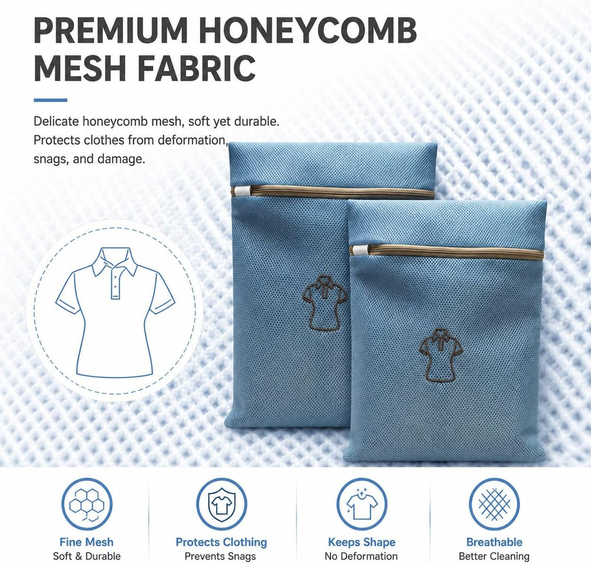 (2Pcs) high-end zipper mesh laundry bag, travel storage and finishing bag, to protect your exquisite clothes, suitable for jackets, underwear, tights, etc. (Pink, Shell bra)
