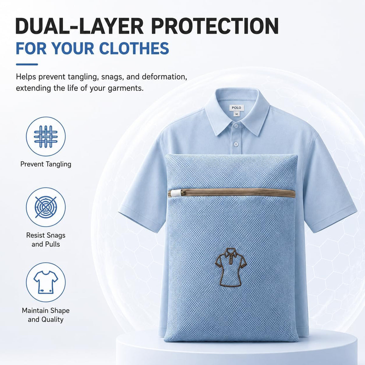 (2Pcs) high-end zipper mesh laundry bag, travel storage and finishing bag, to protect your exquisite clothes, suitable for jackets, underwear, tights, etc. (Pink, Shell bra)