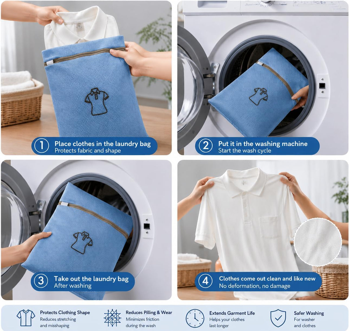 (2Pcs) high-end zipper mesh laundry bag, travel storage and finishing bag, to protect your exquisite clothes, suitable for jackets, underwear, tights, etc. (Pink, Shell bra)
