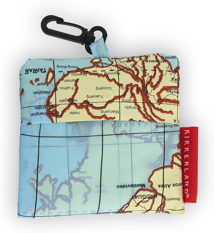 Kikkerland Around The World Travel Bags, Set of 4
