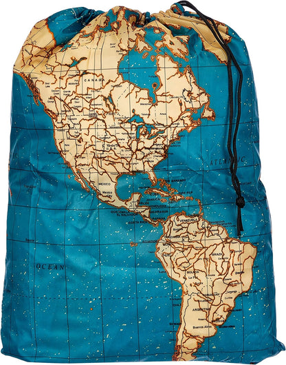 Kikkerland Around The World Travel Bags, Set of 4