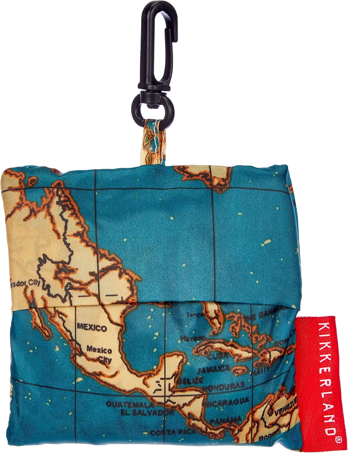 Kikkerland Around The World Travel Bags, Set of 4