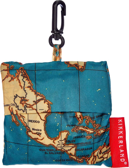 Kikkerland Around The World Travel Bags, Set of 4