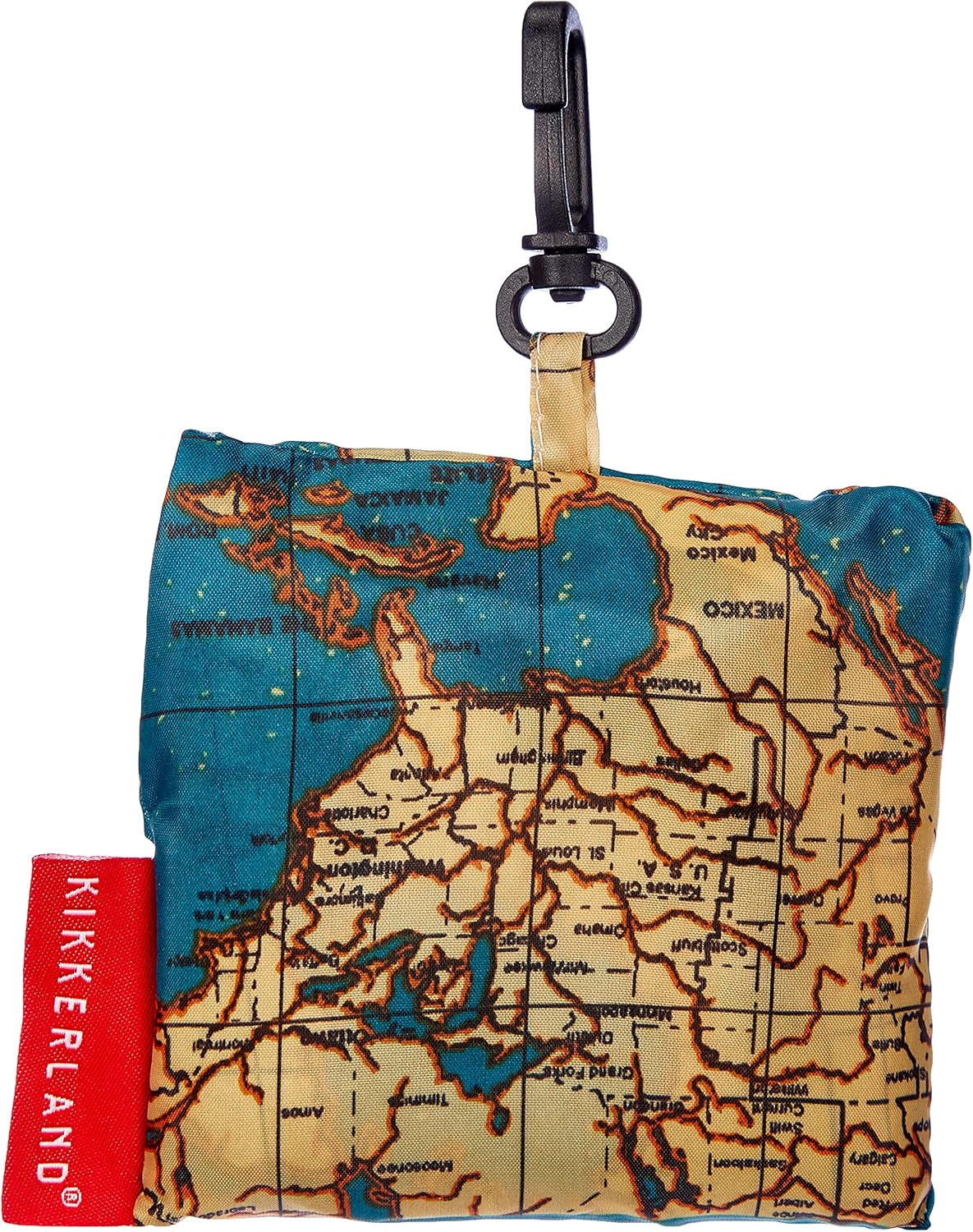 Kikkerland Around The World Travel Bags, Set of 4