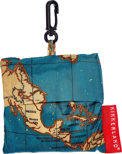 Kikkerland Around The World Travel Bags, Set of 4
