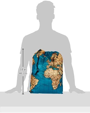 Kikkerland Around The World Travel Bags, Set of 4