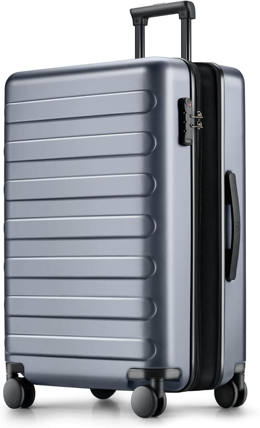 Carry On Luggage 22x14x9 Airline Approved, 20 Inch Luggage with Smooth Spinner Wheels, Expandable, Hard Shell PC Suitcase, Lightweight Travel Luggage, TSA Approved (Shadow, Rhine Max)