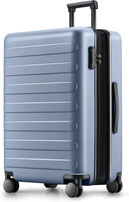 Carry On Luggage 22x14x9 Airline Approved, 20 Inch Luggage with Smooth Spinner Wheels, Expandable, Hard Shell PC Suitcase, Lightweight Travel Luggage, TSA Approved (Shadow, Rhine Max)