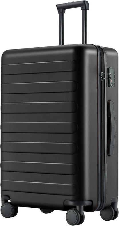 Carry On Luggage 22x14x9 Airline Approved, 20 Inch Luggage with Smooth Spinner Wheels, Expandable, Hard Shell PC Suitcase, Lightweight Travel Luggage, TSA Approved (Shadow, Rhine Max)