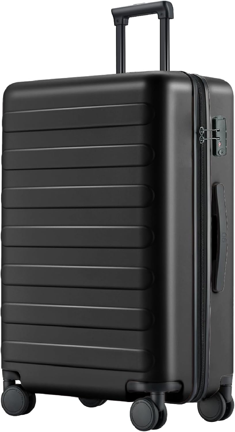 Carry On Luggage 22x14x9 Airline Approved, 20 Inch Luggage with Smooth Spinner Wheels, Expandable, Hard Shell PC Suitcase, Lightweight Travel Luggage, TSA Approved (Shadow, Rhine Max)