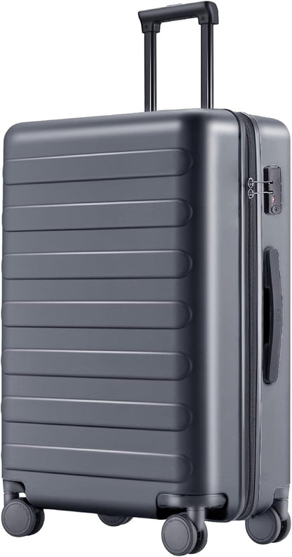 Carry On Luggage 22x14x9 Airline Approved, 20 Inch Luggage with Smooth Spinner Wheels, Expandable, Hard Shell PC Suitcase, Lightweight Travel Luggage, TSA Approved (Shadow, Rhine Max)