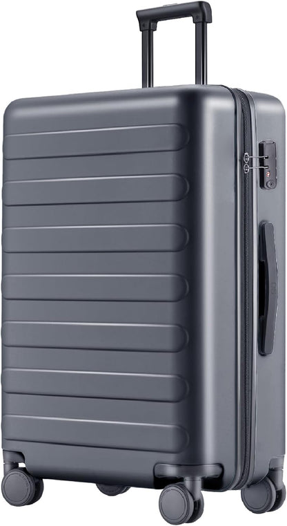 Carry On Luggage 22x14x9 Airline Approved, 20 Inch Luggage with Smooth Spinner Wheels, Expandable, Hard Shell PC Suitcase, Lightweight Travel Luggage, TSA Approved (Shadow, Rhine Max)