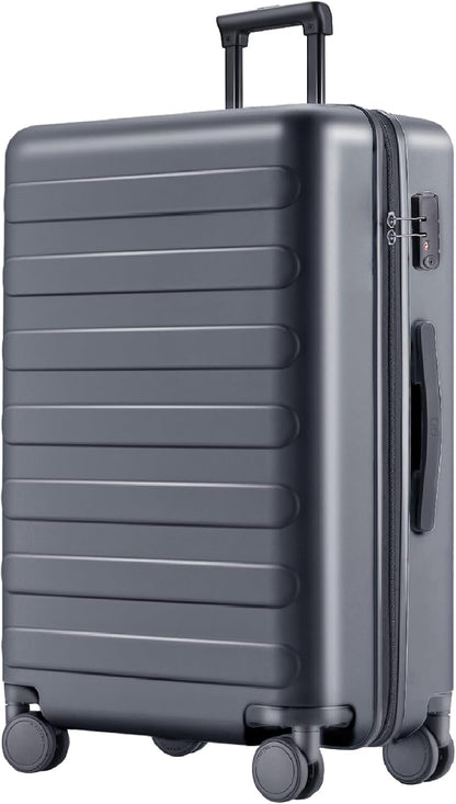 Carry On Luggage 22x14x9 Airline Approved, 20 Inch Luggage with Smooth Spinner Wheels, Expandable, Hard Shell PC Suitcase, Lightweight Travel Luggage, TSA Approved (Shadow, Rhine Max)