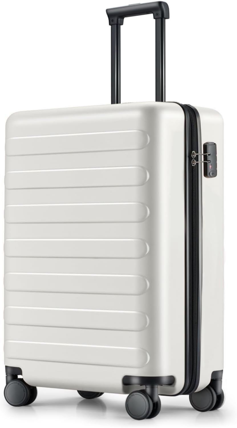 Carry On Luggage 22x14x9 Airline Approved, 20 Inch Luggage with Smooth Spinner Wheels, Expandable, Hard Shell PC Suitcase, Lightweight Travel Luggage, TSA Approved (Shadow, Rhine Max)