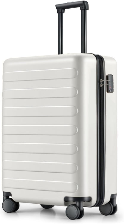 Carry On Luggage 22x14x9 Airline Approved, 20 Inch Luggage with Smooth Spinner Wheels, Expandable, Hard Shell PC Suitcase, Lightweight Travel Luggage, TSA Approved (Shadow, Rhine Max)