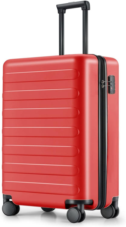 Carry On Luggage 22x14x9 Airline Approved, 20 Inch Luggage with Smooth Spinner Wheels, Expandable, Hard Shell PC Suitcase, Lightweight Travel Luggage, TSA Approved (Shadow, Rhine Max)
