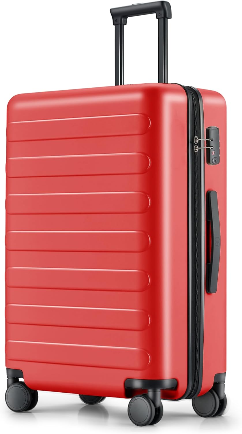 Carry On Luggage 22x14x9 Airline Approved, 20 Inch Luggage with Smooth Spinner Wheels, Expandable, Hard Shell PC Suitcase, Lightweight Travel Luggage, TSA Approved (Shadow, Rhine Max)