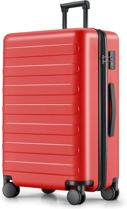 Carry On Luggage 22x14x9 Airline Approved, 20 Inch Luggage with Smooth Spinner Wheels, Expandable, Hard Shell PC Suitcase, Lightweight Travel Luggage, TSA Approved (Shadow, Rhine Max)