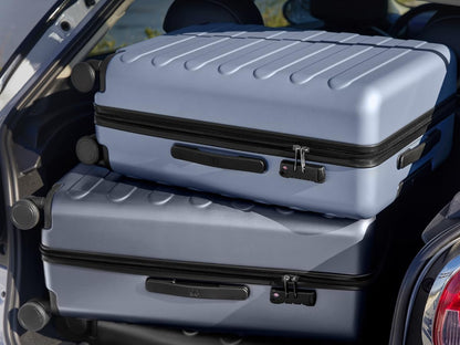 Carry On Luggage 22x14x9 Airline Approved, 20 Inch Luggage with Smooth Spinner Wheels, Expandable, Hard Shell PC Suitcase, Lightweight Travel Luggage, TSA Approved (Shadow, Rhine Max)
