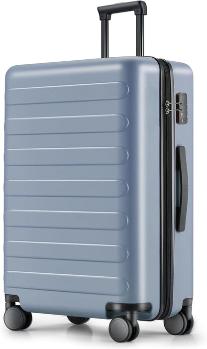 Carry On Luggage 22x14x9 Airline Approved, 20 Inch Luggage with Smooth Spinner Wheels, Expandable, Hard Shell PC Suitcase, Lightweight Travel Luggage, TSA Approved (Shadow, Rhine Max)