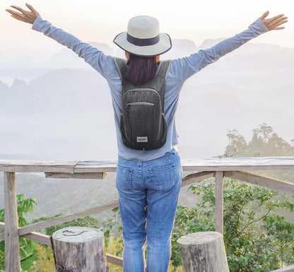 10L/15L Hiking Backpack Lightweight Packable Hiking Daypack Small Travel Outdoor Foldable Shoulder Bag