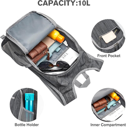 10L/15L Hiking Backpack Lightweight Packable Hiking Daypack Small Travel Outdoor Foldable Shoulder Bag