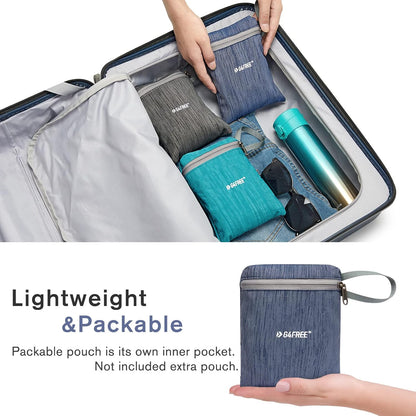 10L/15L Hiking Backpack Lightweight Packable Hiking Daypack Small Travel Outdoor Foldable Shoulder Bag