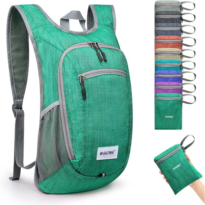 10L/15L Hiking Backpack Lightweight Packable Hiking Daypack Small Travel Outdoor Foldable Shoulder Bag