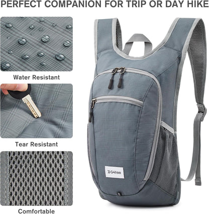 10L/15L Hiking Backpack Lightweight Packable Hiking Daypack Small Travel Outdoor Foldable Shoulder Bag