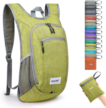 10L/15L Hiking Backpack Lightweight Packable Hiking Daypack Small Travel Outdoor Foldable Shoulder Bag