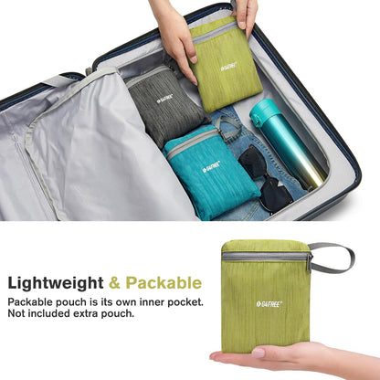 10L/15L Hiking Backpack Lightweight Packable Hiking Daypack Small Travel Outdoor Foldable Shoulder Bag