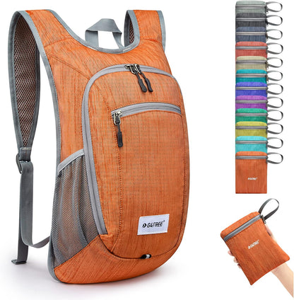 10L/15L Hiking Backpack Lightweight Packable Hiking Daypack Small Travel Outdoor Foldable Shoulder Bag