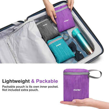 10L/15L Hiking Backpack Lightweight Packable Hiking Daypack Small Travel Outdoor Foldable Shoulder Bag