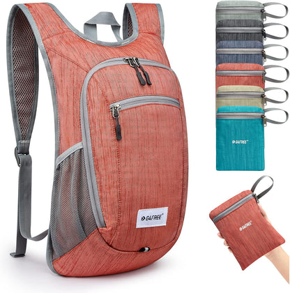 10L/15L Hiking Backpack Lightweight Packable Hiking Daypack Small Travel Outdoor Foldable Shoulder Bag
