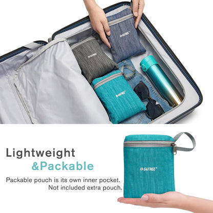 10L/15L Hiking Backpack Lightweight Packable Hiking Daypack Small Travel Outdoor Foldable Shoulder Bag