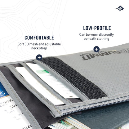Travelling Light Neck Pouch RFID