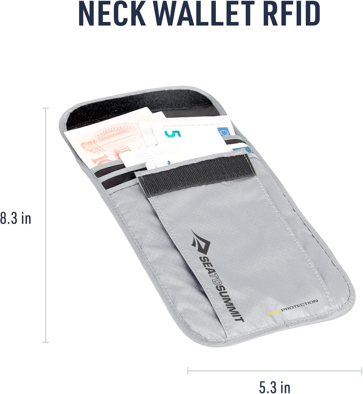 Travelling Light Neck Pouch RFID