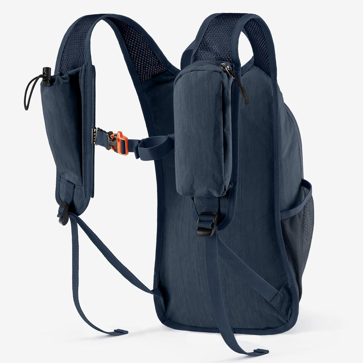 10L Small Hiking Backpack Travel Daypack Lightweight Packable Back Pack for Women Men(Black)
