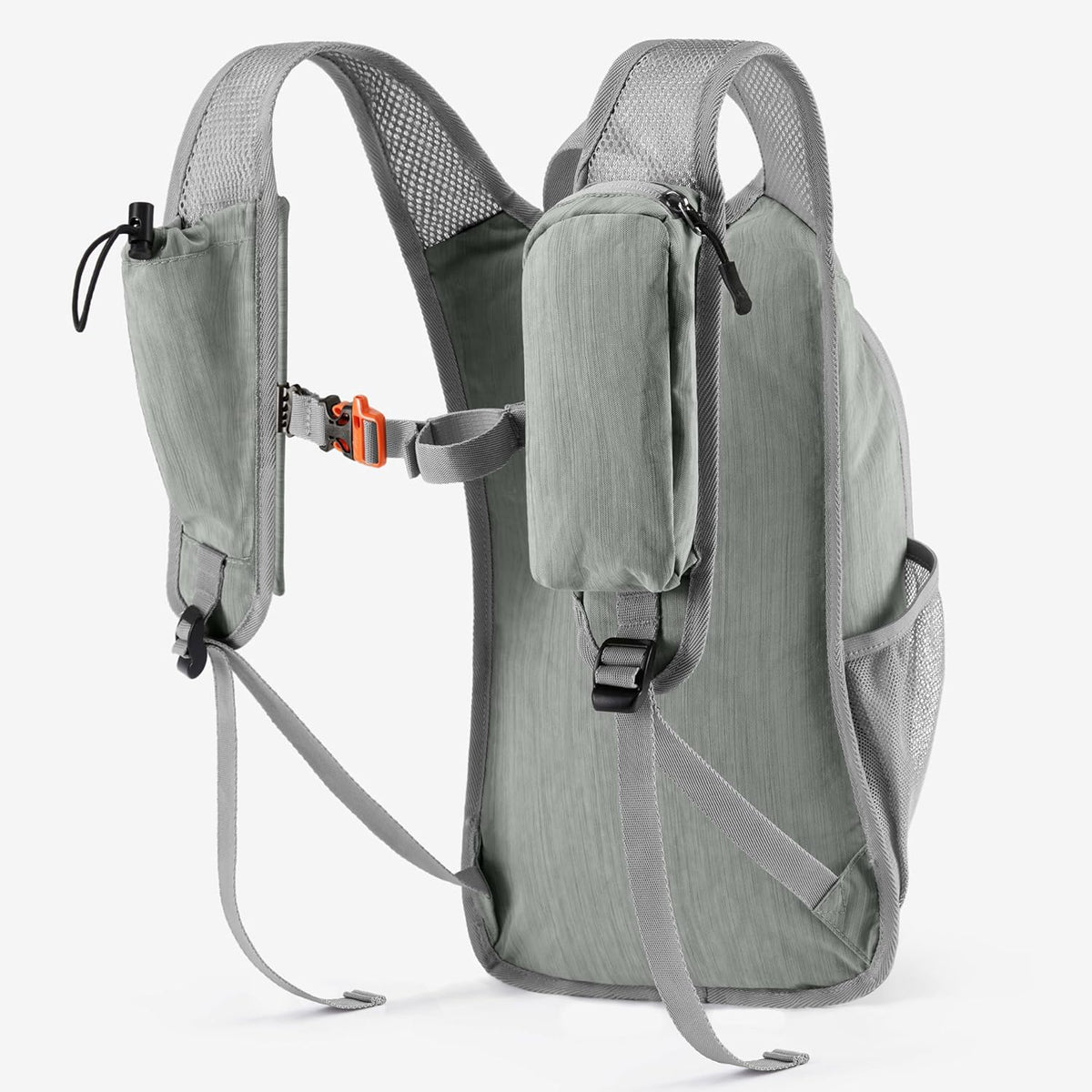10L Small Hiking Backpack Travel Daypack Lightweight Packable Back Pack for Women Men(Black)