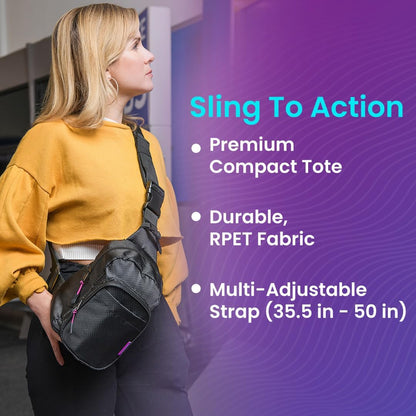 On-The-Go-Sling Pack - Black